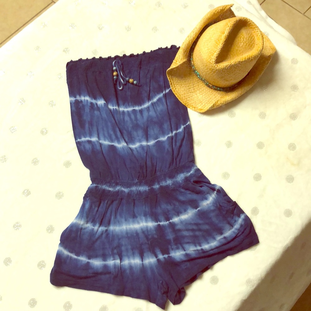 Blue Romper